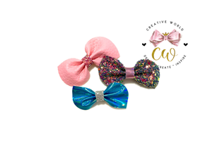 Adorable Pinch Hair Bow Template ~ 3 Sizes | CWC064