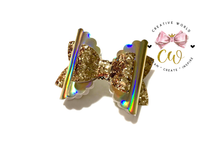 Load image into Gallery viewer, Elegance Classic Hair Bow Template | CWC128
