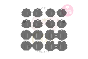 Bow Display Card | 16 Templates | BDC026