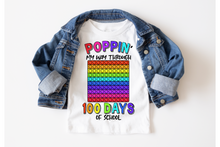 Load image into Gallery viewer, Poppin my way through 100 Days of School | Happy 100 days | 100 Days of School
