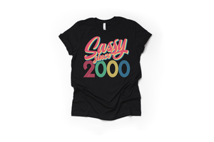 Sassy Since 2000 svg | 2000 svg | Sassy svg | Adult Birthday Shirt svg | Birthday svg