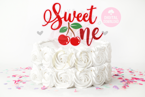 Sweet One SVG | Cherry One SVG | My 1st Birthday SVG