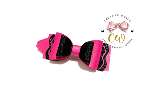 Crayon Hair Bow Template | CWC144