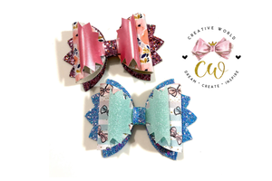 New Classic Hair Bow Template | CWC038