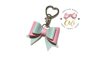 New Key Chain Hair Bow Template | CWC146