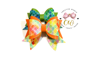 Classic Hair Bow Template | CWC127