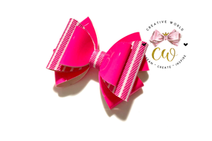 Trendy Hair Bow Template | CWC026