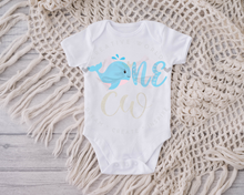 Load image into Gallery viewer, One | Whale One SVG | Baby 1st Birthday SVG
