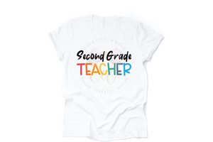 Second Grade Teacher svg