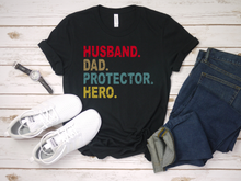 Load image into Gallery viewer, Husband Dad Protector Hero svg | Daddy | Distressed
