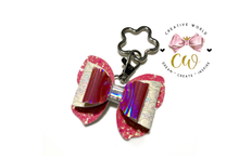 Load image into Gallery viewer, New Key Chain Hair Bow Template | CWC148
