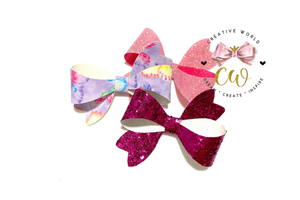 Classic Hair Bow Template | CWC079