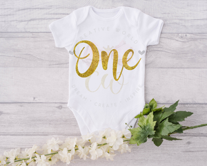 One | One SVG | Baby 1st Birthday SVG