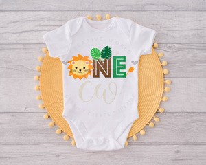 One | Lion One Birthday SVG | Baby Boy 1st Birthday SVG