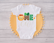 Load image into Gallery viewer, One | Lion One Birthday SVG | Baby Girl 1st Birthday SVG
