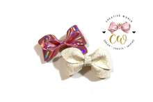 Load image into Gallery viewer, New Cute Mini Pinch Hair Bow Template | CWC138
