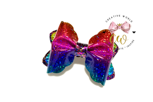 New Trendy Scallop Pinch Hair Bow Template | CWC157