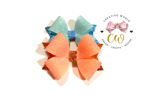 New Simple Classic Hair Bow Template | CWC033