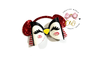 Penguin Hair Bow Template | CWC163