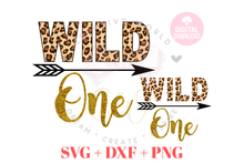 Load image into Gallery viewer, Wild One Birthday svg  | Leopard Birthday SVG
