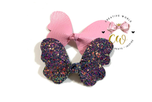 Load image into Gallery viewer, Butterfly Knot Hair Bow Template | CWC048
