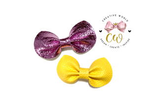 Pinch Hair Bow Template ~ 2 Sizes | CWC053