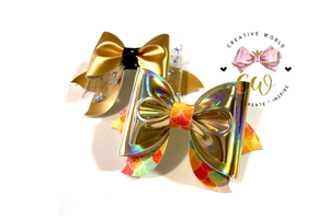 New Classic Pinch Hair Bow Template | CWC111