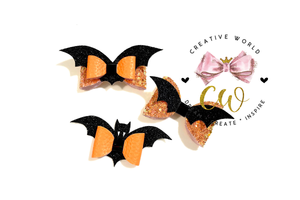 Halloween Hair Bow Template 3 Styles | CWC010