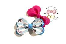 Load image into Gallery viewer, Lovie Pinch Hair Bow Template ~ 3 Sizes | CWC058
